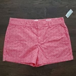 GAP Pink City Shorts size 6 New With Tags